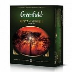 Чай Greenfield Kenyan Sunrise черн.фольгир. 100 пак/уп