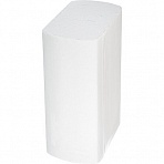 Полотенца бумажные листовые Luscan Economy Z-сложения 1-слойные 21 пачка по 190 листов (артикул производителя 1052061)
