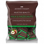 Шоколад порционный Деловой Стандарт Milk&Hazelnuts (80 штук по 5 г)