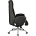 превью Кресло для руководителя Easy Chair EChair-518 ML чёрное (натуральная кожа с компаньоном, металл)