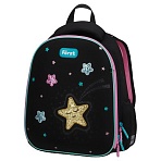 Ранец Först F-Top облегченный «Stars» 36×28×15см, 2 отделения, 2 кармана, анатомическая спинка