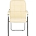 превью Конференц-кресло Easy Chair 810 VPU бежевое (экокожа, металл хромированный)