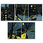 Тетрадь 48л., А5, клетка BG «Night mood», выб. лак
