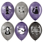 Воздушные шары, 12шт., М12/30см, MESHU «Catsday», пастель, ассорти