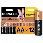 Элементы питания батарейка DURACELL AA/LR6 алкалин. бл/12