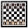 Настенная игра шахматы на магнитной доске поле 60×60см 32 фигуры в наборе
