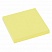 превью Блок самоклеящийся (стикер) STAFF, 50×50 мм, 100 л., желтый