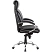 превью Кресло для руководителя Комус Мебель (Easy Chair) 516 чёрное (экокожа, металл хромированный)