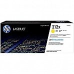 Картридж лазерный HP 212X Y W2122X желтый оригинальный повышенной емкости