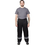 Брюки летние муж л43-БР чер(44-46) 170-176 (серия Л)