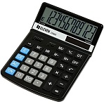 Калькулятор настольный Eleven TLT-2348, 12 разрядов, двойное питание, с регулируемым углом наклона дисплея, 140×197×26мм