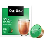 Кофе в капсулах COFFESSO «Cafe au lait» для кофемашин Dolce Gusto, 16 порций