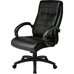 Кресло для руководителя Easy Chair 648 TPU черное (искусственная кожа/пластик)