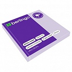 Самоклеящийся блок Berlingo «Ultra Sticky», 75×75мм, 100л, пастель, фиолетовый