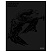 превью Тетрадь А5, 48 л., HATBER, скоба, клетка, матовая ламинация, 3D-лак, «Shadow» (микс в спайке), 093204