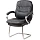 Конференц-кресло Комус Мебель (Easy Chair) 516 бежевое (экокожа, металл хромированный)