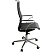превью Кресло для руководителя Metta ErgoLife SynchroSit Well B2-195K чёрное (экокожа, металл хромированный)