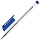 Ручка шариковая масляная BRAUBERG «Extra Glide», трехгранная, корпус тонированный синий, 1 мм, синяя