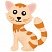 превью Игрушка из фетра Мульти-Пульти «Котенок»