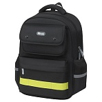 Рюкзак Först F-Color «Lime» 39.5×28.5×14см, 1 отделение, 4 кармана, уплотненная спинка