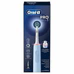 Зубная щетка электрическая ORAL-B (Орал-би) Pro-Series 3, Голубая, 1 сменная насадка