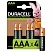 превью Аккумулятор DURACELL AAA/HR03-4BL 850mAh бл/4