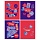 Тетрадь 96л., А5, линия BG «Stickers», тиснение голографической фольгой