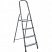 превью Стремянка стальная 4 ступени Новая Высота 1150104