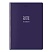 превью Тетрадь А4, 96 л., BRAUBERG, гребень, клетка, матовая ламинация, «NoteBookMono» (микс в спайке)