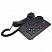 превью Телефон RITMIX RT-311 black, световая индикация звонка, тональный/импульсный режим, повтор, черный