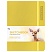 превью Скетчбук для акварели 40л., А5 BG «Bright. Yellow», кожзам, на резинке, 200г/м2