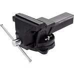 Тиски слесарные 150 м м, поворотные, с наковальней KRANZ KR-12-5102