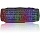 Клавиатура игровая Defender Werewolf GK-120DL, подсветка, Anti-Ghost, USB, черный