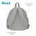 превью Рюкзак Först F-Kids «Ivory» 31×26.5×14см, 1 отделение, 2 кармана, уплотненная спинка