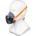 превью Полумаска PHSV 911WG в комплекте с 10 сменными фильтрами P1R