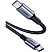 превью Кабель UGREEN USB C PD 100 Вт, в оплетке, черный. 1м (70427)