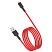 превью Кабель USB – Lightning 8 pin, 1 м, VIXION PRO VX-07i, для зарядки и передачи данных, красный, 01192