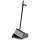 Совок для мусора OfficeClean Professional со щеткой-сметкой, метал. ручка 71.5см, пластик, рез. кромка, бело-оранжевый