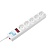 превью Сетевой фильтр Power Cube B 3.0 м 5 роз (белый) 10А/2.2кВт (SPG-B-10-WHITE)