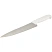 превью Нож поварской лез 254 мм толщ 2 мм 3Cr13 белая пластиковая ручка