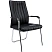 превью Конференц-кресло Easy Chair 811 VPU чёрное (экокожа, металл хромированный)