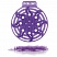 превью Коврики-вставки для писсуара, ЭКОС (POWER-SCREEN), на 30 дней каждый, комплект 2 шт., аромат «Ягода», цвет пурпурный