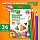 Карандаши цветные BRAUBERG KIDS NEW, 36 цветов, трехгранные, грифель 3 мм