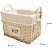 превью Корзина стеллажная высокая с ручками Natural life, Д360 Ш270 В260, EW-93 M