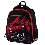 Ранец Berlingo Expert Plus «Fast Track» 38×29×15см, 2 отделения, 2 кармана, анатомическая спинка