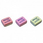 Резинка стирательная FACTIS 3 Lines (Испания), прямоугольная, 30×24×13 мм, три цвета, ПВХ