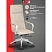 превью Кресло для руководителя Easy Chair 593 TPU бежевое (экокожа, алюминий)