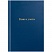 превью Книга учета OfficeSpace, А4, 96л., клетка, 200×290мм, бумвинил, цвет синий, блок офсетный