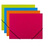 Папка на резинках Deli Rio, А4, цвет в асс, E39504