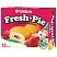 превью Печенье ORION «Fresh-Pie Strawberry-raspberry», клубника-малина, 300 г (12 штук х 25 г)